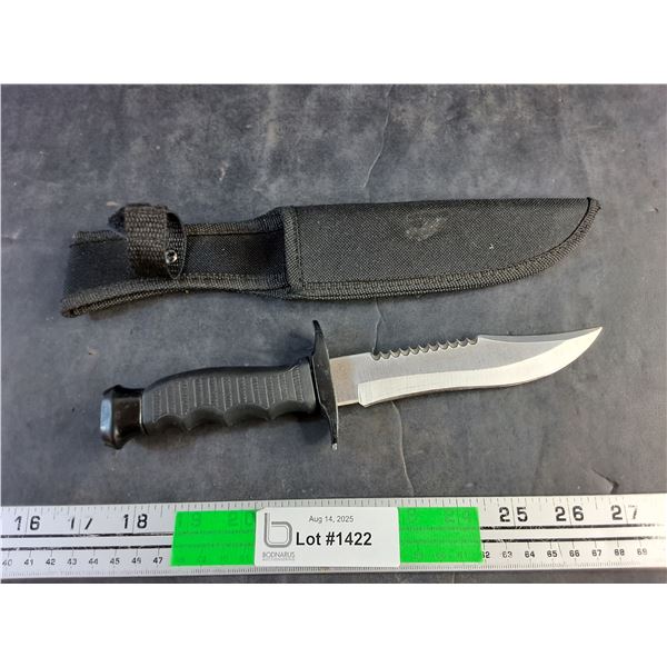 6" Fixed Blade Combat Knife with Sheath