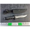 Image 1 : 6" Fixed Blade Combat Knife with Sheath