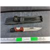 Image 1 : 7" Fixed Blade Hunting Knife with Sheath