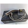 Image 2 : Kraus Single Lever Vessel Glass Waterfall Faucet - Appears New