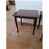 Image 3 : *(2)  Solid Wood End Tables - 20" x 21" x 18", Cannot Ship