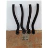 Image 2 : (4) IKEA Furniture Legs 27" L  -  PICK UP