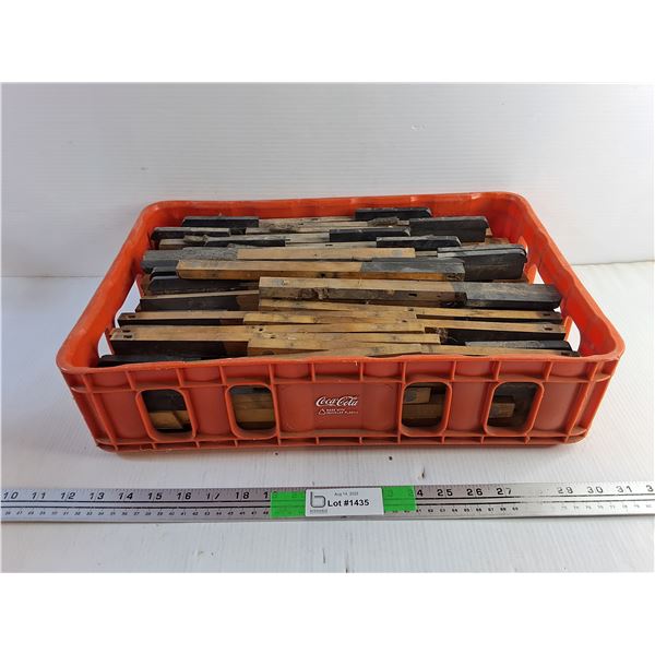 Vintage Coca Cola Bottle Crate and Piano Keys  -  PICK UP