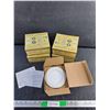 Image 1 : (5) Yuurta 4" 10W LED Downlight - Dimmable with Junction Box - IC Rated - New