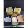 Image 1 : (5) Yuurta 4" 10W LED Downlight - Dimmable with Junction Box - IC Rated - New