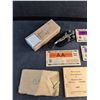 Image 2 : Vintage Telegraph Key, Gasoline Ration Coupons, Medicine Hat Post Card View