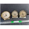 Image 1 : (3) Vintage Westclox Alarm Clocks - As Is
