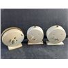 Image 4 : (3) Vintage Westclox Alarm Clocks - As Is