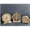Image 3 : Vintage Westclox & Liberty Alarm Clocks - As Is