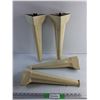 Image 1 : (4) Enamel Furniture Legs 16"