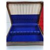 Image 2 : (2) Vintage Wooden Silverware Storage Chests