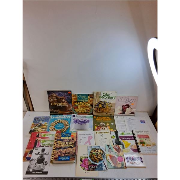 Assorted Cooking/Recipe Books/Magazines