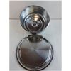Image 2 : Vintage Slide-Lock Cake Platter - 13" Dia