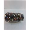Image 2 : Large Plastic Jar of Buttons