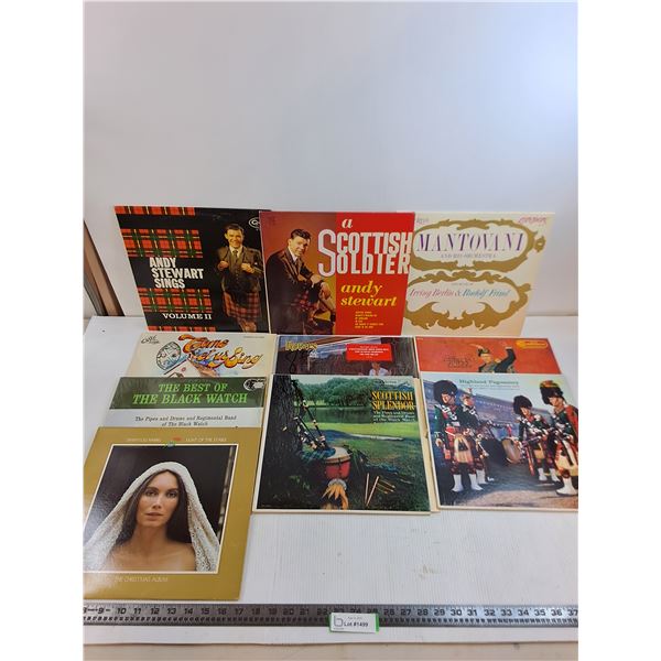 (10) Mostly Scottish/Irish Music Records