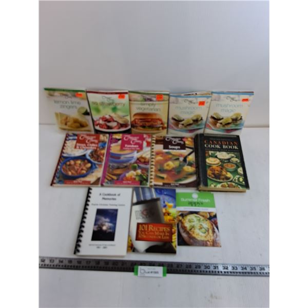 (12) Cooking/Recipe Books/Booklets