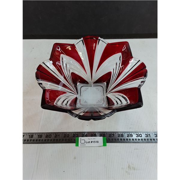 Godiva Glassware Bowl - 11.5 x 11.5"