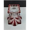 Image 2 : Godiva Glass Footed Bowl - 7.5" High