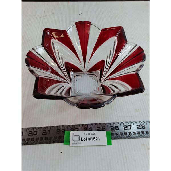 Godiva Glass Bowl - 8.5" x 8.5'