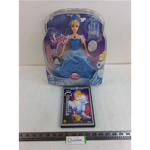 Disney Princess "Swirling Lights" Cinderella (NIB), Cinderella DVD