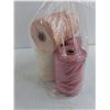 Image 2 : (4) Spools of Pink and White Yarn