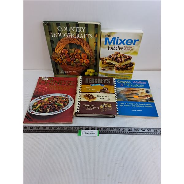 (5) Vintage Cook Books