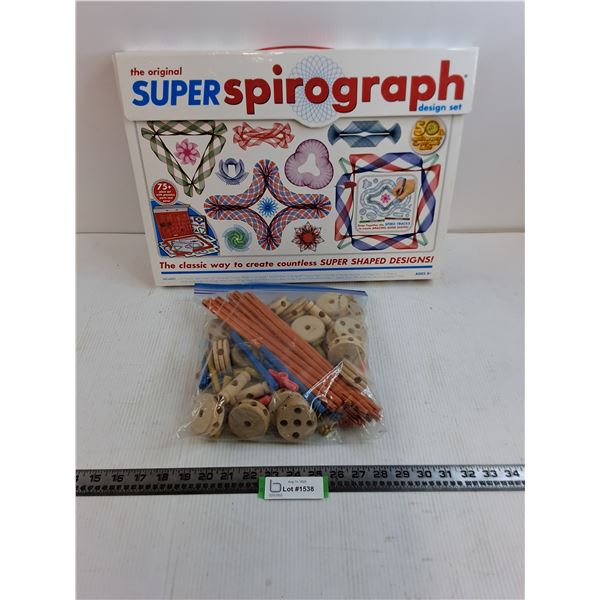 Vintage Crafting Kits (Super Spirograph & Tinkertoy)