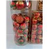 Image 3 : Christmas Extravaganza Lot - (107) Christmas Ornaments Spherical