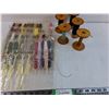 Image 1 : Assorted Thread And (3)Wood Thread Spools