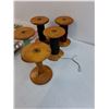 Image 3 : Assorted Thread And (3)Wood Thread Spools