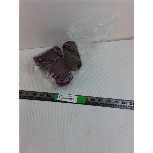 3 Assorted Yarn Spools