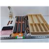 Image 1 : Misc Lot - Phone Cases, Apple Watch Bands, Grill/Barbeque Mats, Cutlery Organizer, Lamp - AS IS