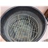 Image 4 : Enamel Canning Pot with Rack, (3) Mason Jars, Assorted Misc Lids/Seals
