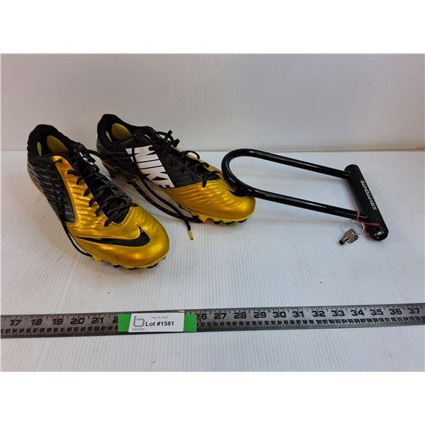 Mens Nike 13 Soccer Cleats, Bike Lock With Key