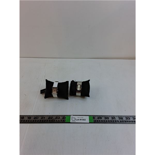 (2) Watches With Display Pillows