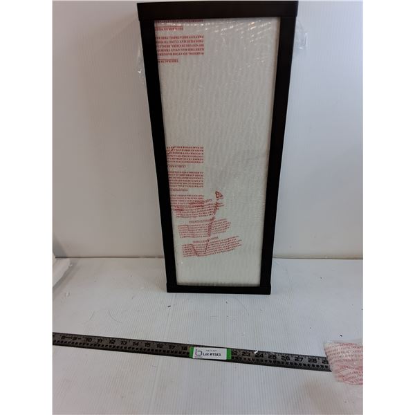 Outdoor/Indoor Wall Mount Light 10.25" x 24" x 4.25"In Box New - AS IS  -  PICK UP