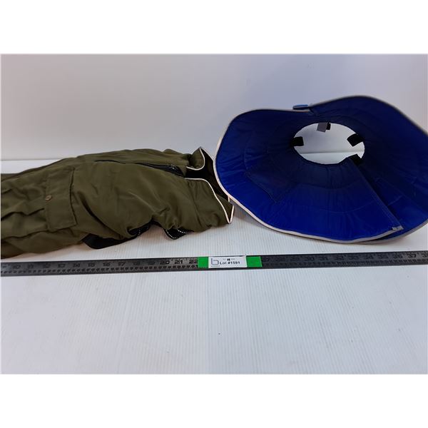 Medium/Small Dog Vest Along With Cone Expandable