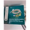 Image 3 : Sink Tap Installation Kit, Dishwasher Waterline Installation Kit, Wooden Bucket