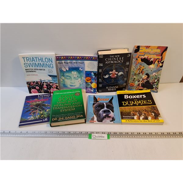 (8) Books 3 o'Clock Club, Triathlon Swimming, Training Your Boxer