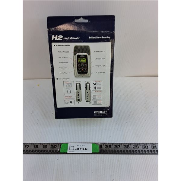 H2 Stereo Audio Recorder