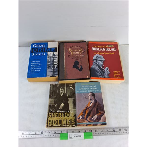 The Adventures Of Sherlock Holmes, Great Crime Stories,The Memoirs Of Sherlock Holmes, Misc