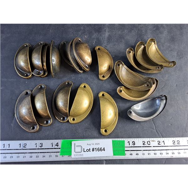 Vintage Brass Drawer Pulls