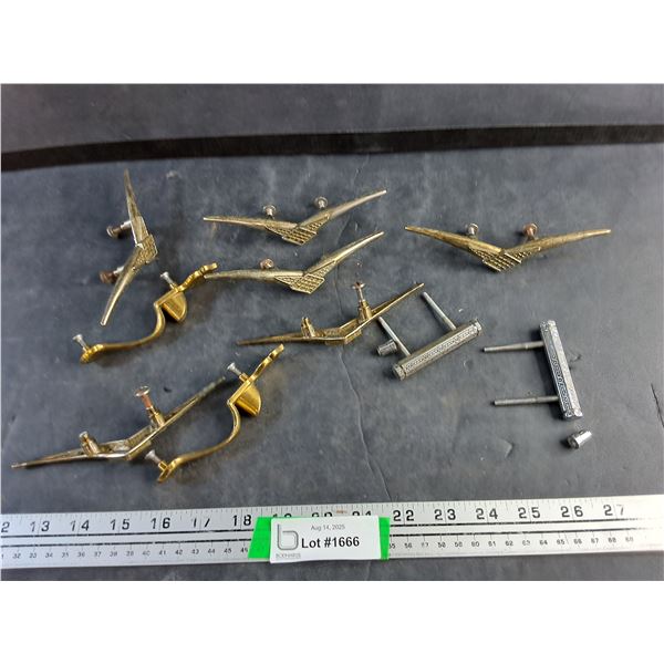 Vintage Metal Drawer Pulls