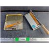 Image 1 : Vintage Fabric Cutter and Mathematical Instruments