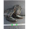 Image 1 : Cowboy Leather Boots - Size 11"