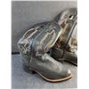 Image 2 : Cowboy Leather Boots - Size 11"