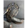 Image 3 : Cowboy Leather Boots - Size 11"