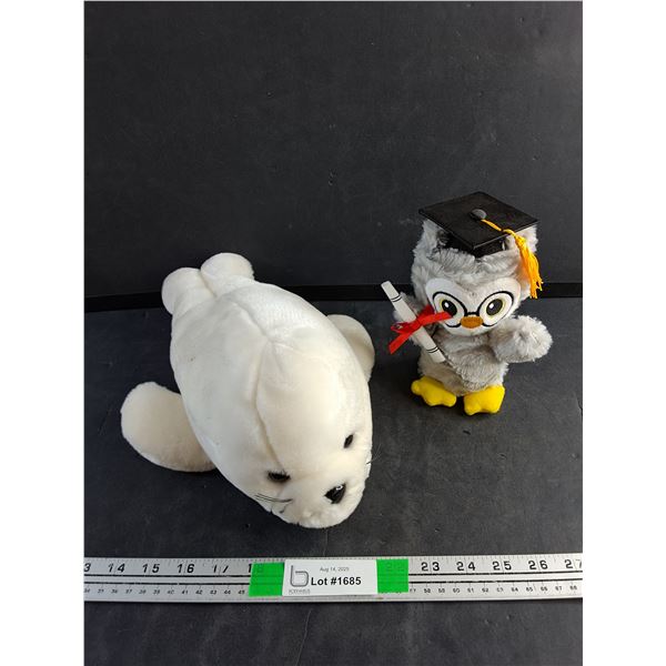 (2) Plush Toys
