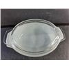Image 2 : Milk Glass Casserole Dish with Lid