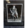 Image 2 : Framed Montreal Canadians Beliveau Hockey Wall Art 14" x 12"